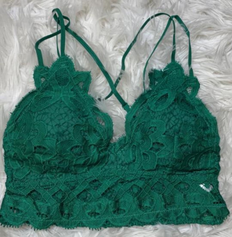 Clothing Anemone | Bralette - Ultramarine Green