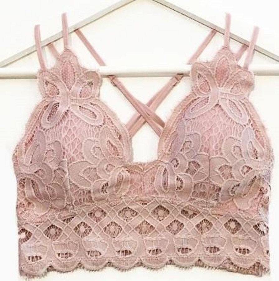 Clothing Anemone | Bralette - Pale Mauve