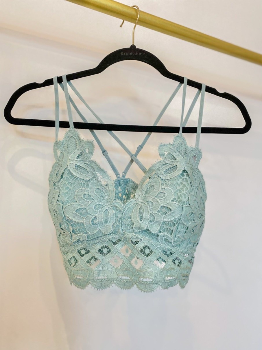 Clothing Anemone Bralettes | Bralette - Blue Surf