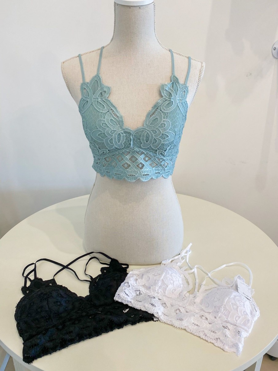 Clothing Anemone Bralettes | Bralette - Blue Surf