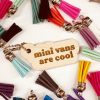 Clothing Nicole Letters | Minivans Are Cool Keychain