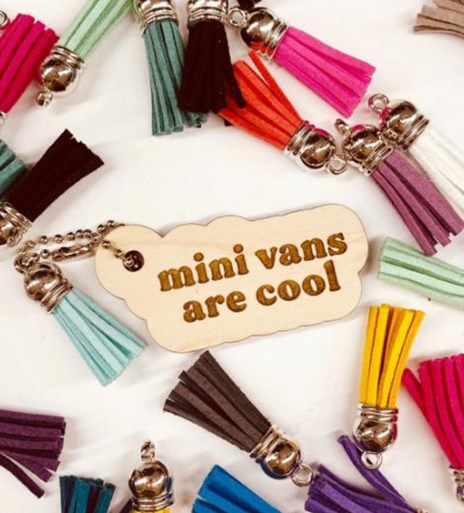 Clothing Nicole Letters | Minivans Are Cool Keychain