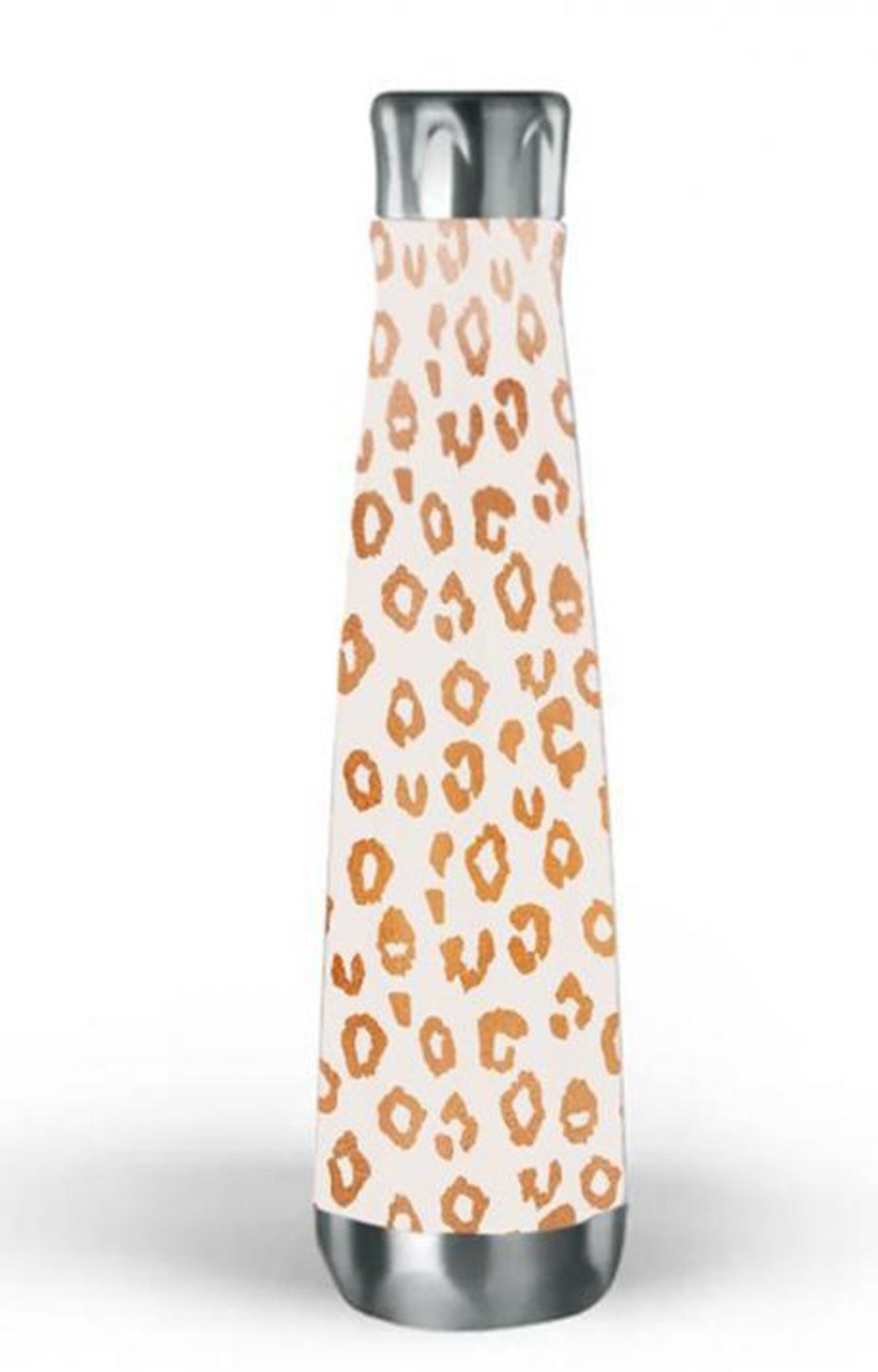 Clothing Lauren Ullrich Art | Copper Leopard Print Water Bottle