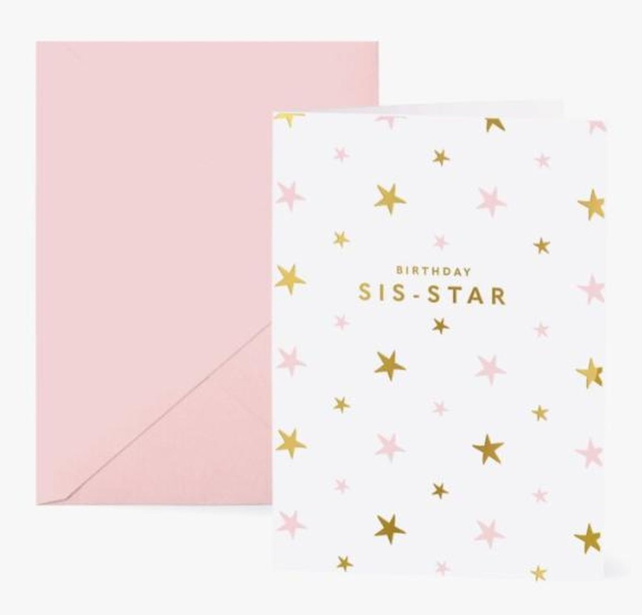 Clothing Katie Loxton | Birthday Sis-Star Greeting Card