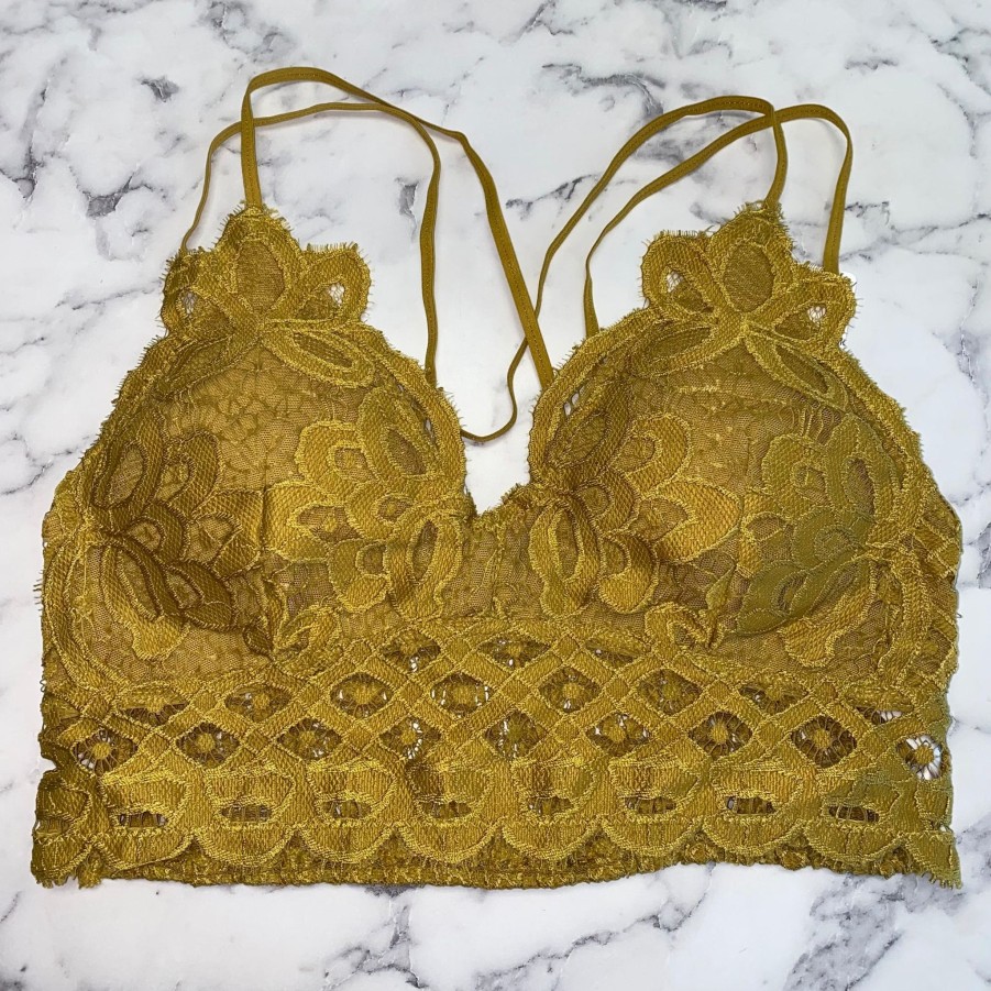 Clothing Anemone | Bralette - Sheen Gold