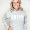 Clothing Shepard Designs | Antlr Youth Grey Pullover Hoodie