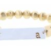 Clothing Jane Marie | Jm Gold Beaded Rectangle Initial Bracelet