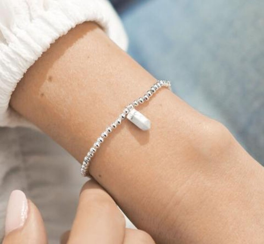 Accessories Katie Loxton | Affirmation Crystal A Little Karma Bracelet