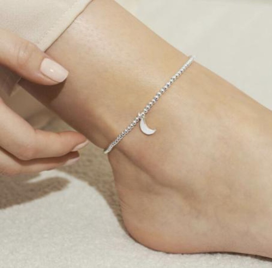 Clothing Katie Loxton | Anklet - Silver Moon