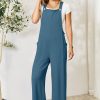 Clothing Trendsi | Double Take Full Size Wide Strap Overall With Pockets