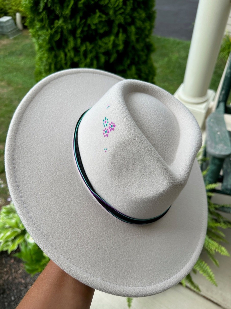 Clothing The Teal Antler™ | Custom Hat - Cream Fern