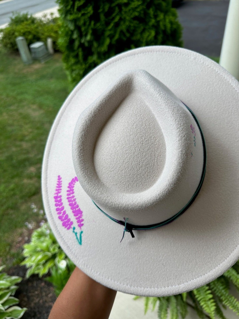 Clothing The Teal Antler™ | Custom Hat - Cream Fern