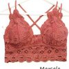 Clothing Anemone Bralettes | Bralette - Marsala