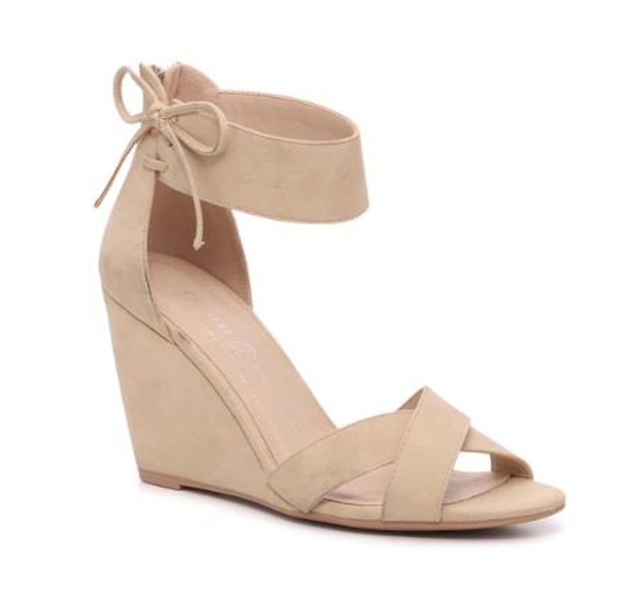 Clothing Chinese Laundry | Canty Nubuck Wedge Sandal