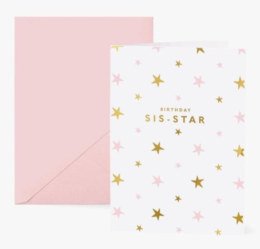 Accessories Katie Loxton | Birthday Sis-Star Greeting Card