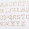 Clothing Beauty Stash | Gold Pearl Varsity Patch Letters