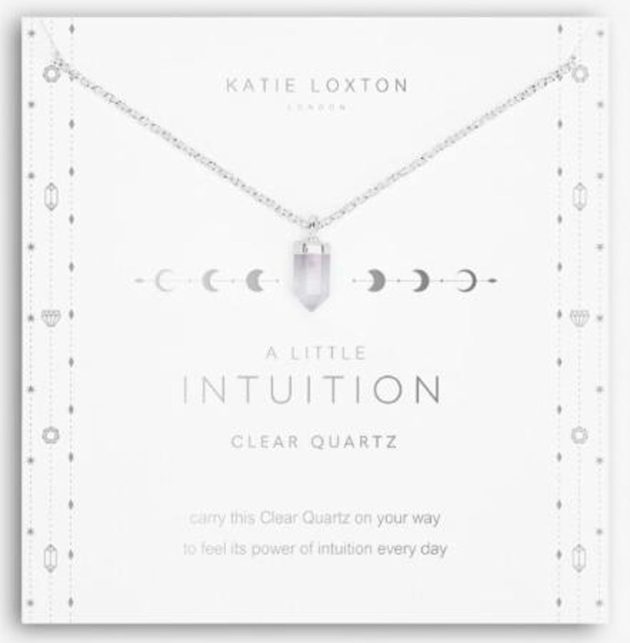 Clothing Katie Loxton | Affirmation Crystal A Little Intuition Necklace