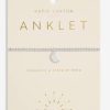 Accessories Katie Loxton | Anklet - Silver Moon