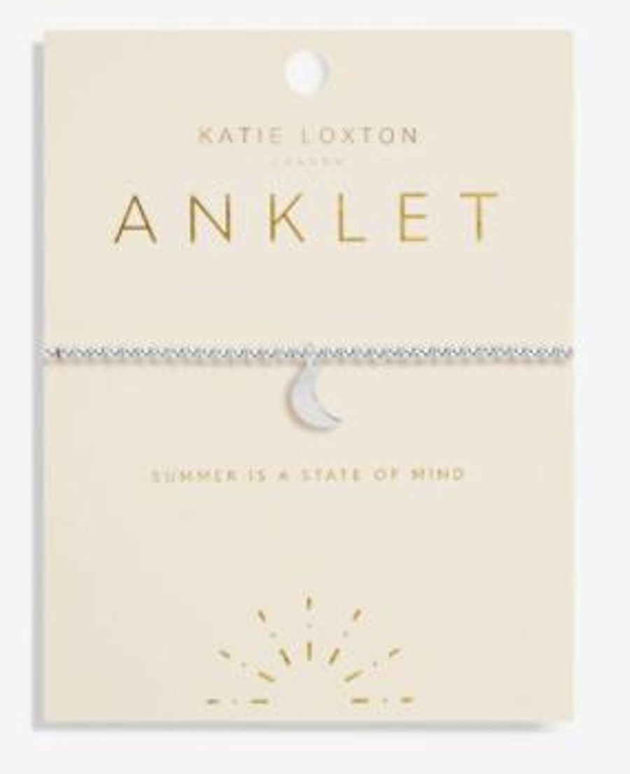 Accessories Katie Loxton | Anklet - Silver Moon