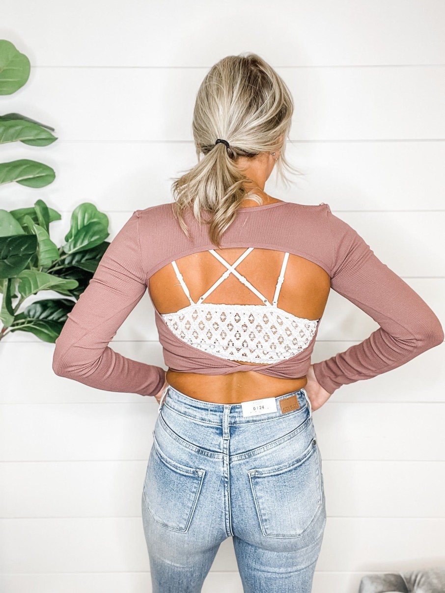 Clothing By Together | Long Sleeve Seamless Crop