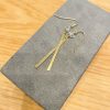 Clothing Simply Modern | Herkimer Diamond Bar Earrings Gold Filled