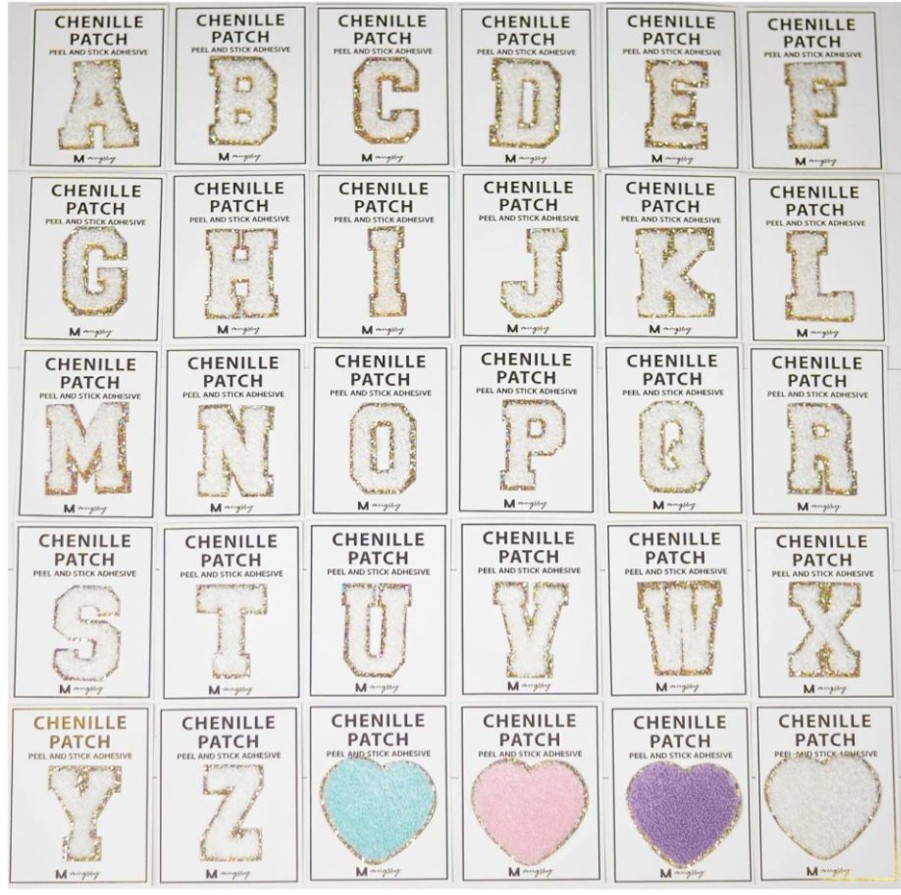 Clothing Mugsby | Chenille Letter Patches