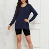 Clothing Trendsi | Basic Bae Full Size V-Neck Long Sleeve Top