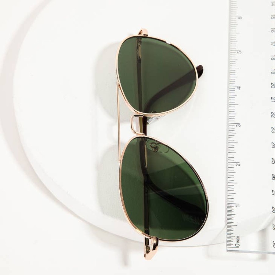 Accessories Collection by Fame | Metal Frame Aviator Sunglasses